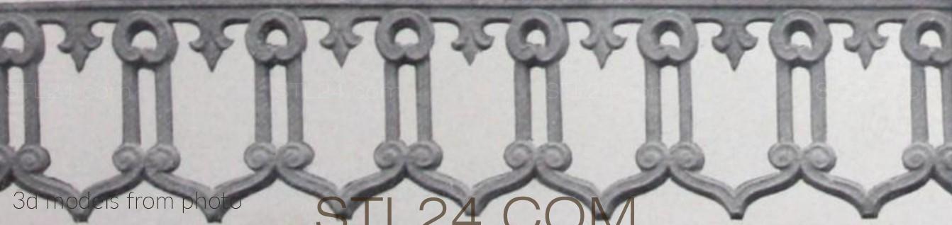 Бордюры (MOULDING_0588 -  | 3D model 3DSMAX / OBJ / STL) 3D модель для ЧПУ станка
